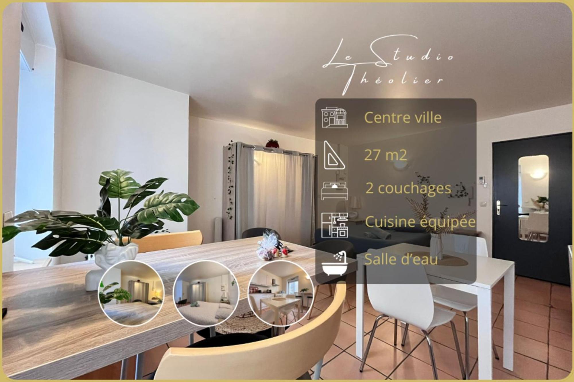 Le Studio Theolier Downtown - Close To Pedestrian Street Tournon-sur-Rhone Luaran gambar